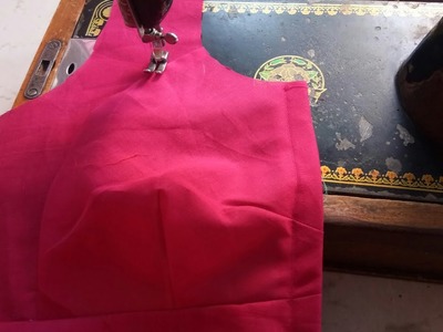 DIY - Katori blouse 34size cutting + steaching full tutorial