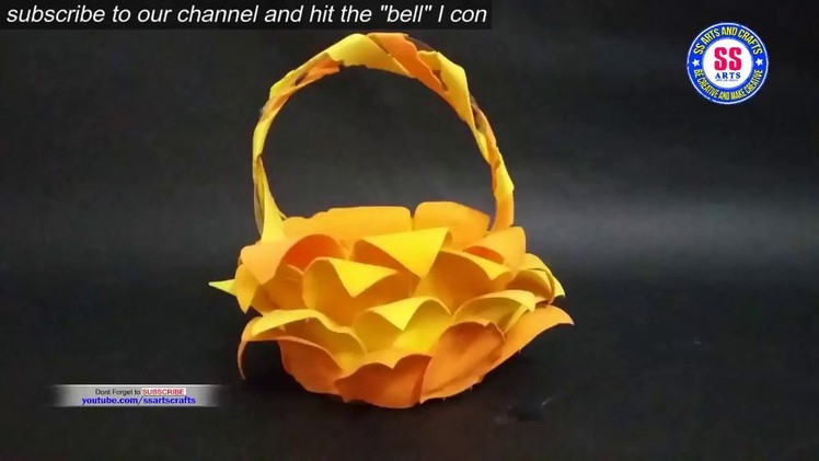 DIY Plastic bottle craft | Waste plastic bottle reuse ideas |plastic bottle flower basket for gifts
