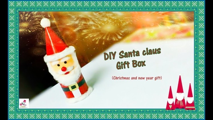 DIY Santa Claus Gift Box | Christmas Craft ideas | Recycle waste empty boxes | DIY CraftsLane