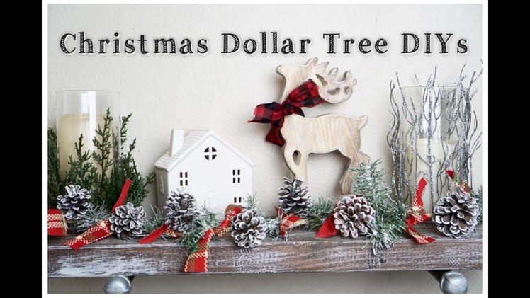 DOLLAR TREE DIY CHRISTMAS DECOR | EASY HOLIDAY DECOR | Momma from scratch