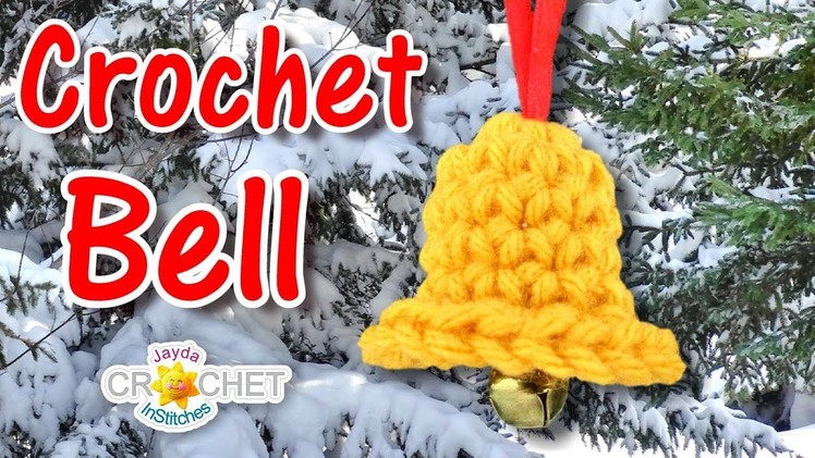 Easy Crochet Bell Ornament