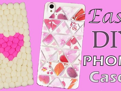 Easy DIY Phone Cases I DIY DECEMBER EP. 4 I Tumblr Phone Cases I Cheap Phone Case Ideas