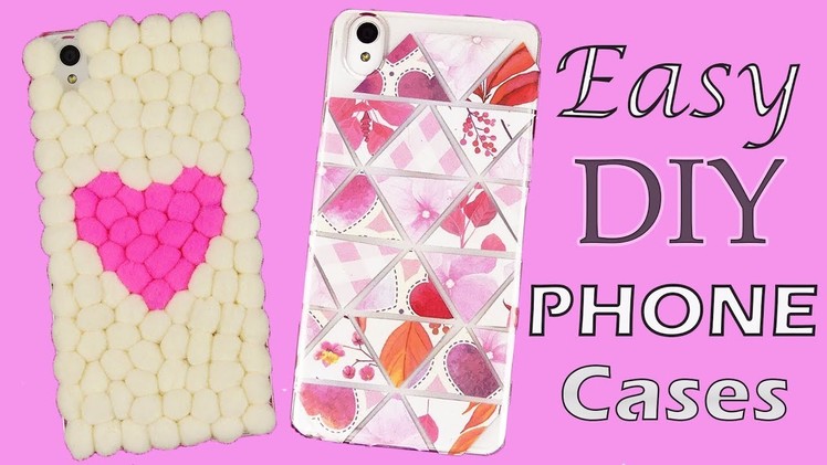 Easy DIY Phone Cases I DIY DECEMBER EP. 4 I Tumblr Phone Cases I Cheap Phone Case Ideas
