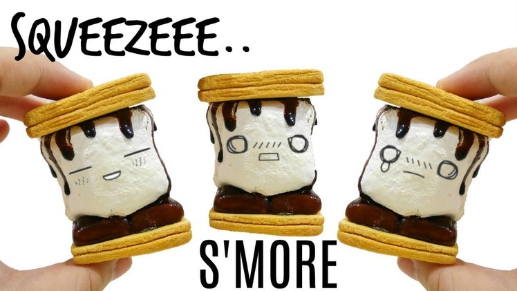Homemade S'more Squeeze Toy Tutorial!