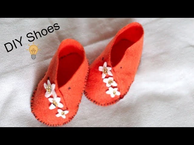 How Make Slippers At Home || DIY  Baby Shoes || Easy Craft || Inspiration kidzone