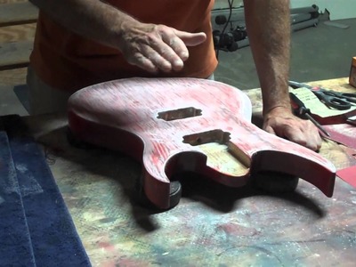 How to Clear Coat A Guitar With Solarez UV Cured Polyester Gloss Resin