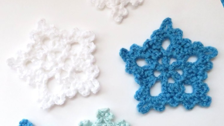 How to Crochet my Snowflake - Version 3
