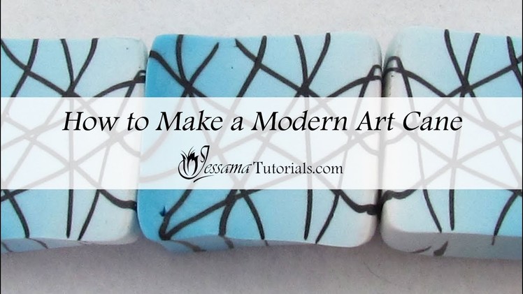 How to Make a Modern Art Cane