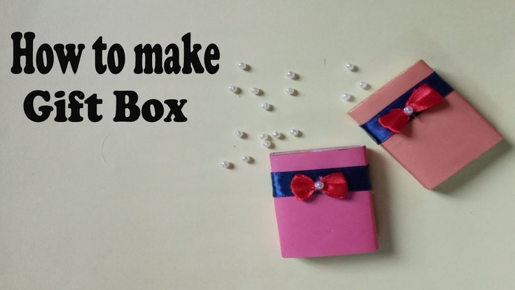 How to make a paper box.Step by step(Easy Craft)