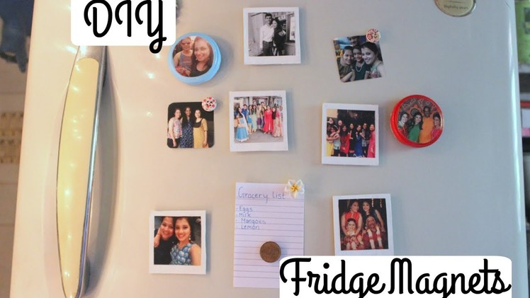 How to make Easy Fridge Magnets in under 15 mins