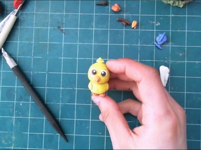 How to make farmville Chick with clay