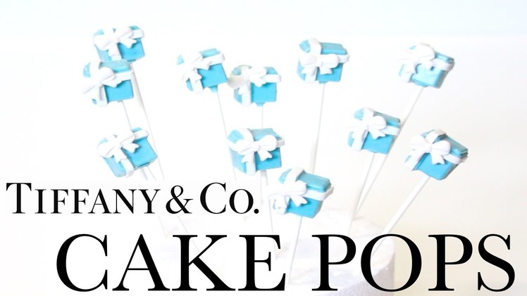 How to make TIFFANY BOX CAKE POPS | Its A Piece Of Cake