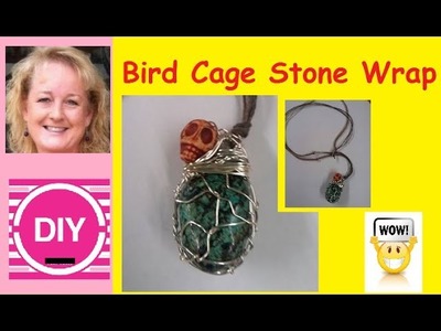 How to Wire Wrap Crystals and Tumbled Stones for beginners