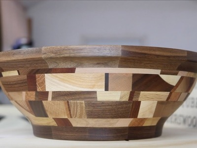 I turned my wood scraps into a bowl