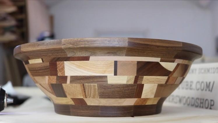 I turned my wood scraps into a bowl