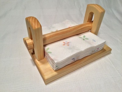 Make a Napkin Holder With Hand Tools