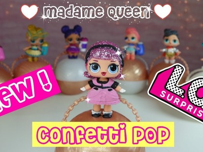 New LOL Confetti POP Series 3 L.O.L Surprise Dolls DIY Madame Queen Rare Doll