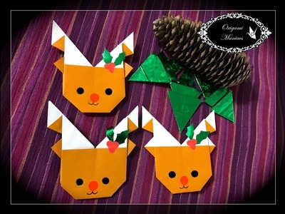 Origami Maniacs 287: Cute Little Reindeer