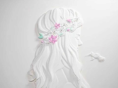 Paper Sculpture (Stop Motion) : Dangerous Beauty