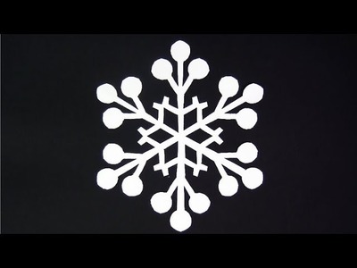 Paper SNOWFLAKE tutorial ? - Look here! Snowflakes in 5 minutes