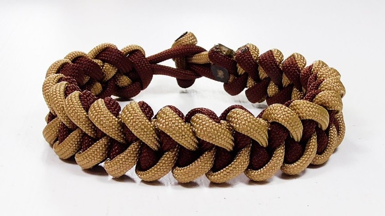Paracord Bracelet: Shark Jawbone Bracelet Design Without Buckle