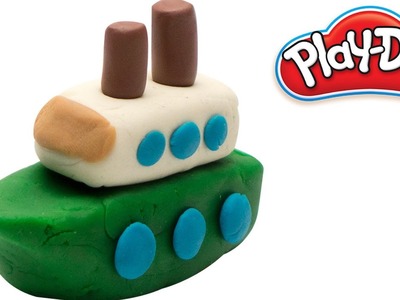 Play Doh SHIP | Learn how to build a Ship using Clay Modelling | Kids Learning Videos by PoPoPlay