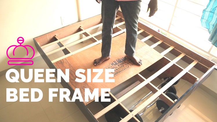 Unique Queen Size Bed Frame - How to Build