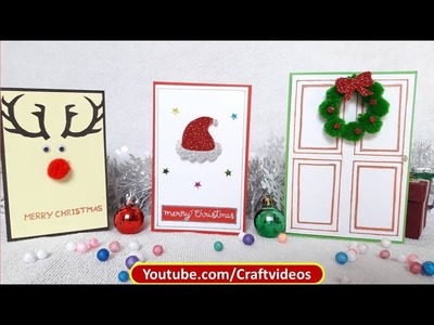 3 Easy DIY Christmas Cards