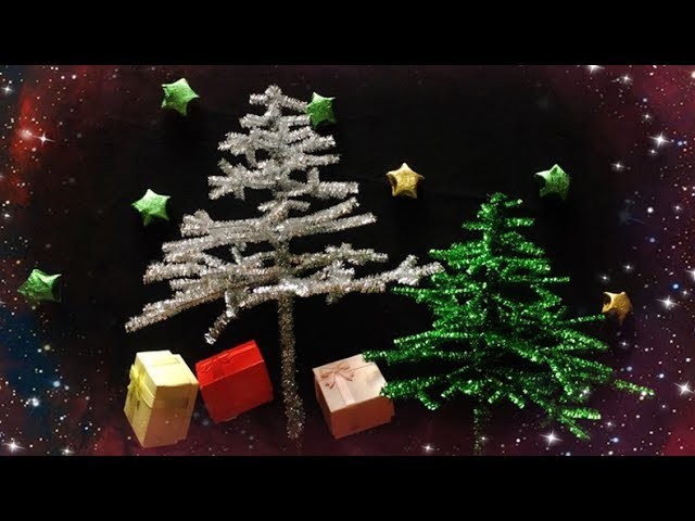 ABC TV | How To Make 3D Christmas Tree From Glitter Pipe Cleaner - Craft Tutorial