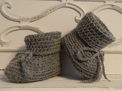 Bianca Crochet Baby Booties