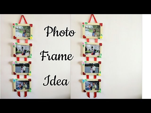 Cardboard Photo Frames.How to make Photo Frame at Home.Photo Frame Making Ideas