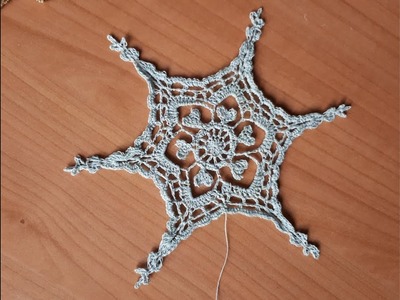 Century Snowflake  Crochet tutorial