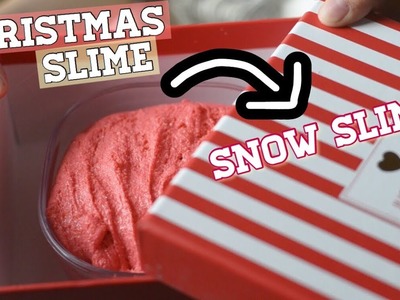 Christmas Gift Slime DIY - Slime Kit & Snow Slime!