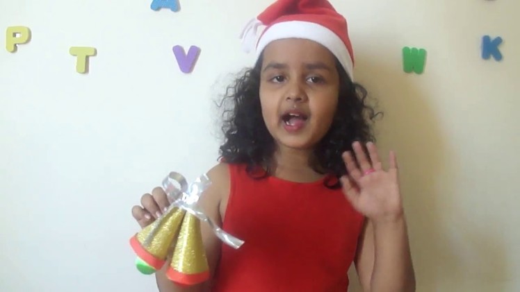 Christmas Special 7: Christmas Bell |  How to make christmas bell |   Christmas bell made by child