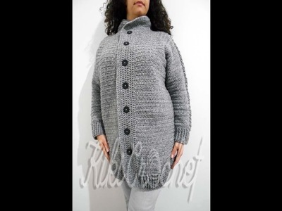 Crochet Adult Size Jacket (pt 2.2)