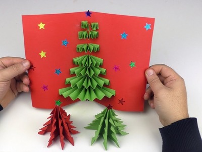 DIY 3D Christmas Pop Up Card