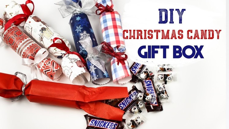 DIY Christmas Candy Gift Box - Amazing Big Candy