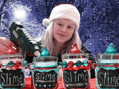 DIY Christmas Slime Gifts!