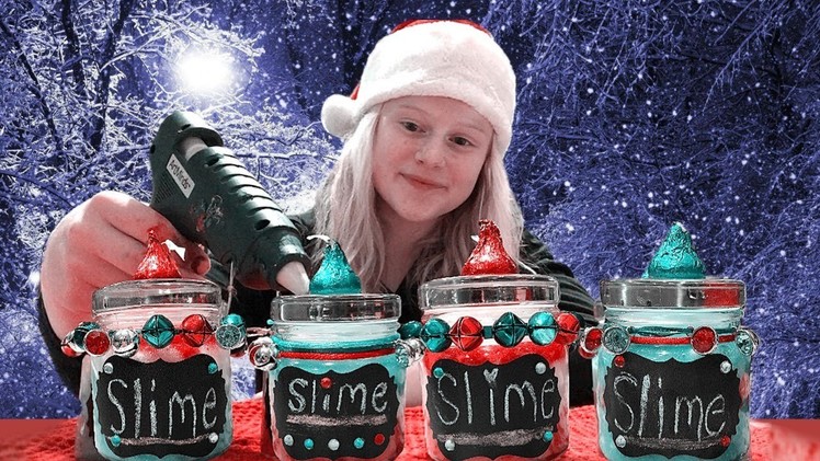 DIY Christmas Slime Gifts!