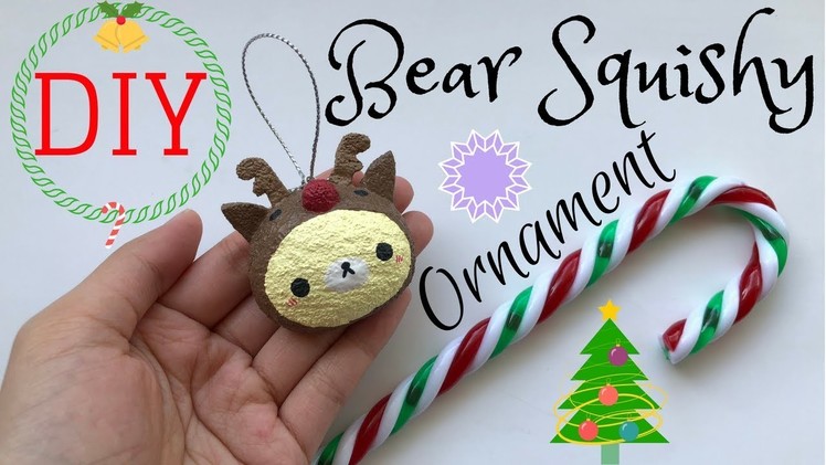 DIY Christmas Squishy Ornament! | mishcrafts