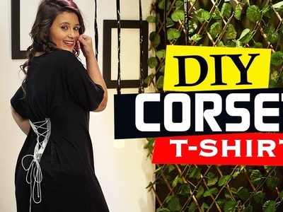 DIY: Corset T-Shirt | Tutorial