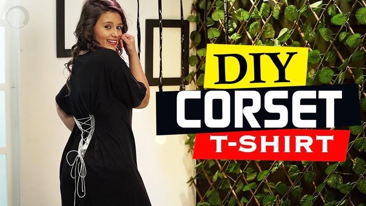 DIY: Corset T-Shirt | Tutorial
