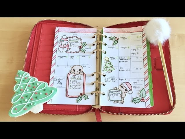 DIY Decorate your own Christmas Planner