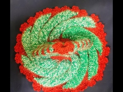 DIY- Easy Knitting Spiral Strip Dress for Little Krishna - Poshak for Bal Gopal