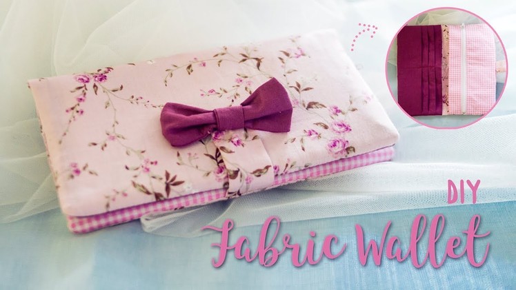 DIY Fabric Wallet Tutorial (Easy Sewing From Scratch) | I Wear A Bow