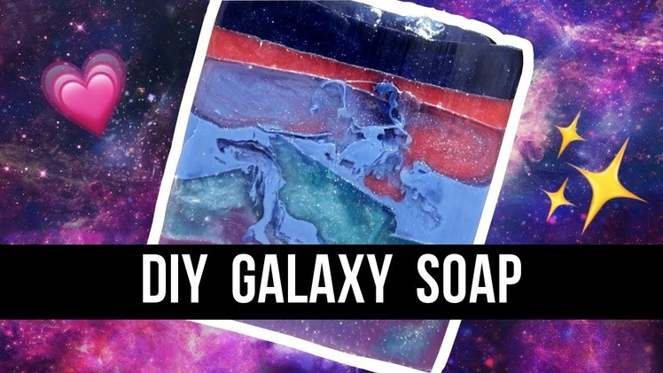 DIY GALAXY SOAP | #12DaysofSoapmas | Royalty Soaps