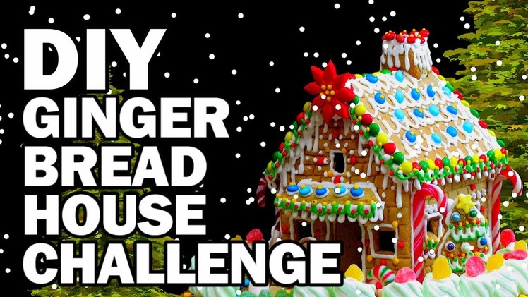 DIY Gingerbread Challenge!!! - Man Vs Corinne Vs Pin