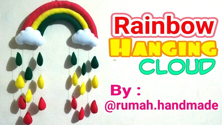 DIY Hanging cloud | Rainbow Hanging Cloud
