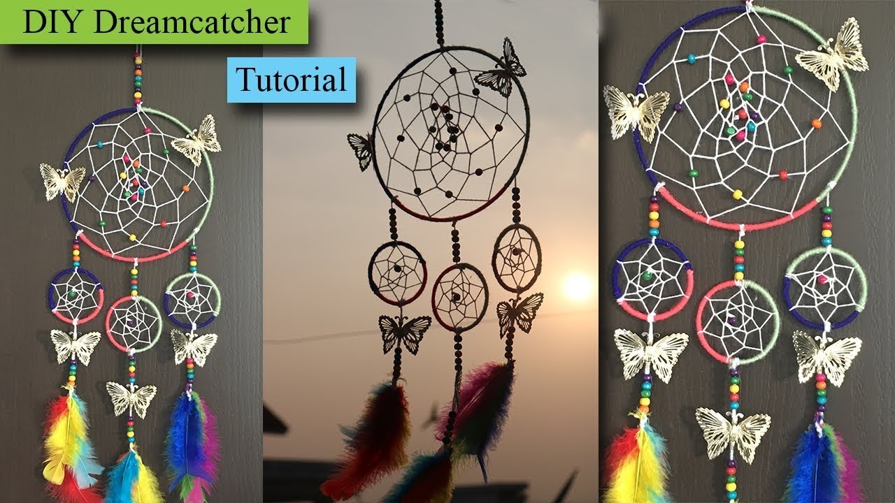 DIY| How to make Dreamcatcher | Dreamcatcher Tutorial