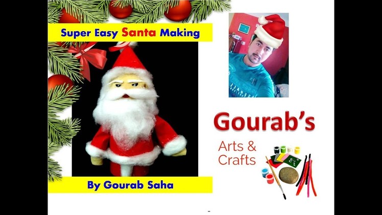 DIY | How To Make Santa Claus | Christmas Decoration | Best out of waste Bottles | | Santaclaus